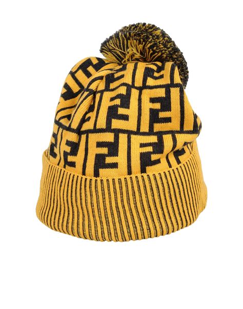 fendi yellow heart sweater|Fendi hats for sale.